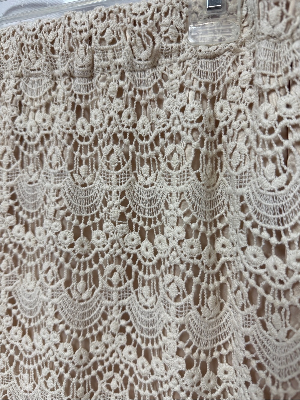 Knee Length Lace Skirt - Picture 4 of 6